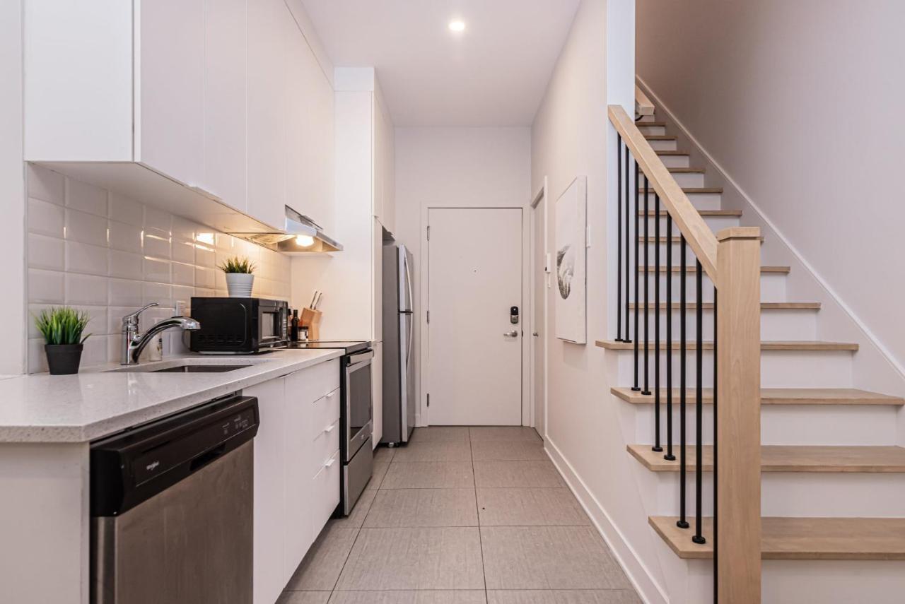Cool And Clean Flat By Atwater Market By Den Stays มอนทรีอัล ภายนอก รูปภาพ